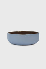 Handmade Porcelain Bowl. Forget-me-not/Chocolate-Parc Decor