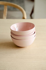 Handmade Porcelain Bowl. Powder Pink-Parc Decor