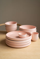 Handmade Porcelain Bowl. Powder Pink-Parc Decor