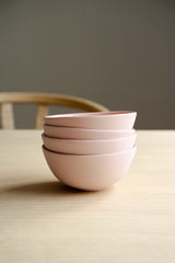 Handmade Porcelain Bowl. Powder Pink-Parc Decor