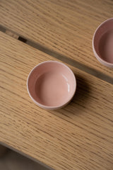 Handmade Porcelain Pinch Bowl. Powder Pink-Parc Decor