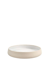 Handmade Stoneware Dinner Plates with High Sides-Parc Decor