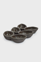 Handmade Stoneware Serving Dish "PUMPERNICKEL"-Parc Decor
