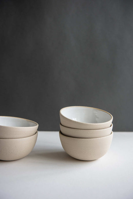 Handmade Stoneware Small Bowl-Parc Decor