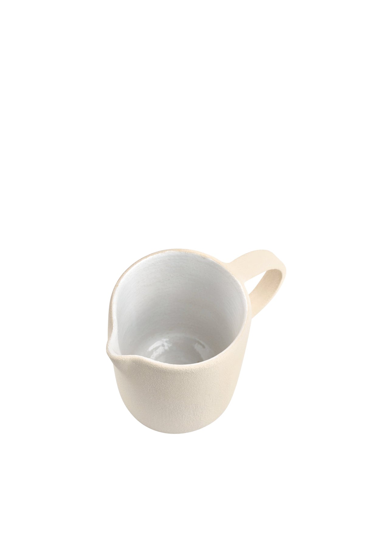 Handmade Stoneware Small Pitcher-Parc Decor