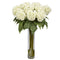 Hydrangea w/Cylinder Silk Flower Arrangement-Parc Decor