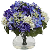 Hydrangea w/Large Vase-Parc Decor