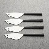 JASON RATONCITO CHEESE SPREADER/KNIFE 4 PC. SET-Parc Decor