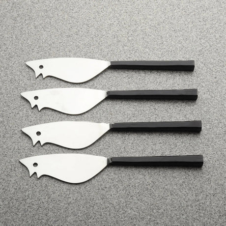 JASON RATONCITO CHEESE SPREADER/KNIFE 4 PC. SET-Parc Decor