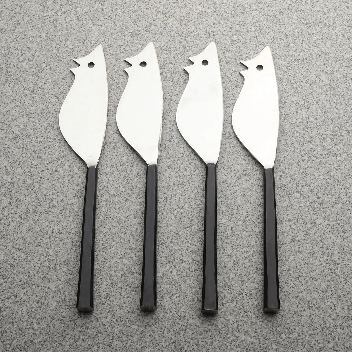 JASON RATONCITO CHEESE SPREADER/KNIFE 4 PC. SET-Parc Decor