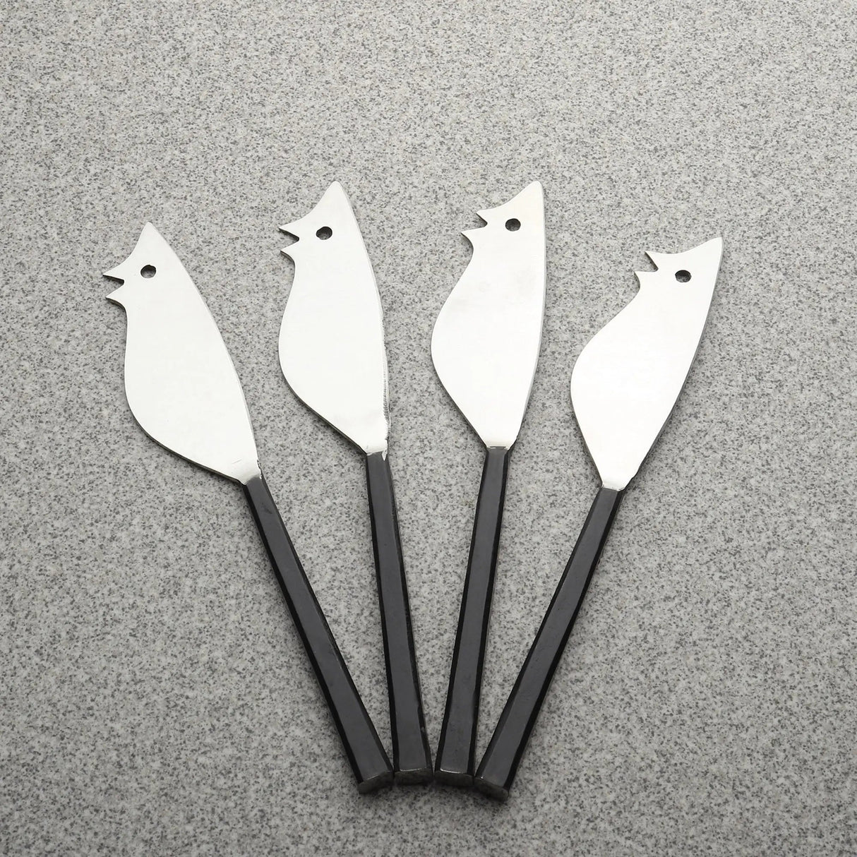 JASON RATONCITO CHEESE SPREADER/KNIFE 4 PC. SET-Parc Decor