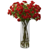 Japanese Silk Flower Arrangement-Parc Decor