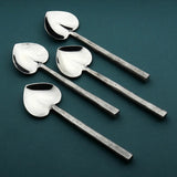 Jason Heart Coffee/Dessert Table Spoon 4 Pc. Set-Parc Decor
