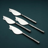 Jason Ratoncito Cheese Spreader/Knife 4 Pc. Set-Parc Decor