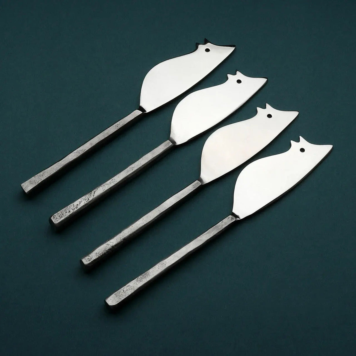 Jason Ratoncito Cheese Spreader/Knife 4 Pc. Set-Parc Decor