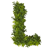 “LOVE” Boxwood Artificial Wall Decoration (Indoor/Outdoor) Trellis-Parc Decor