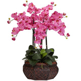 Large Phalaenopsis Silk Flower Arrangement-Parc Decor