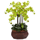 Large Phalaenopsis Silk Flower Arrangement-Parc Decor