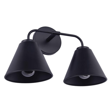 Loft Lantern Modern 2-Light Vanity Light-Parc Decor