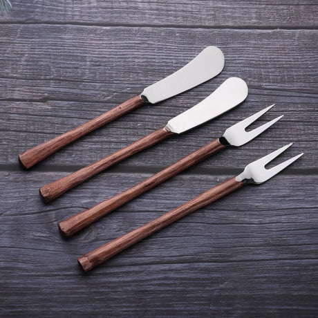 MEDICKI CHEESE FORK & SPREADER 4 PC. SET-Parc Decor