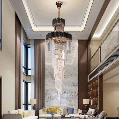 Medford Crystal Chandelier-Parc Decor