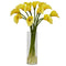 Mini Calla Lily Silk Flower Arrangement-Parc Decor