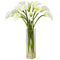 Mini Calla Lily Silk Flower Arrangement-Parc Decor