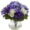 Mixed Hydrangea w/Vase-Parc Decor