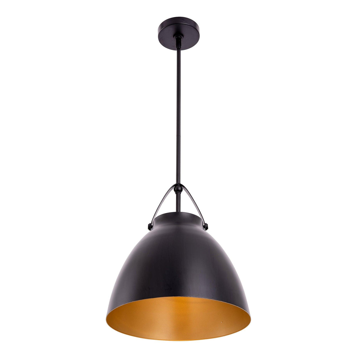 Modern 1-Light Metal Dimmable Island Pendant Light-Parc Decor