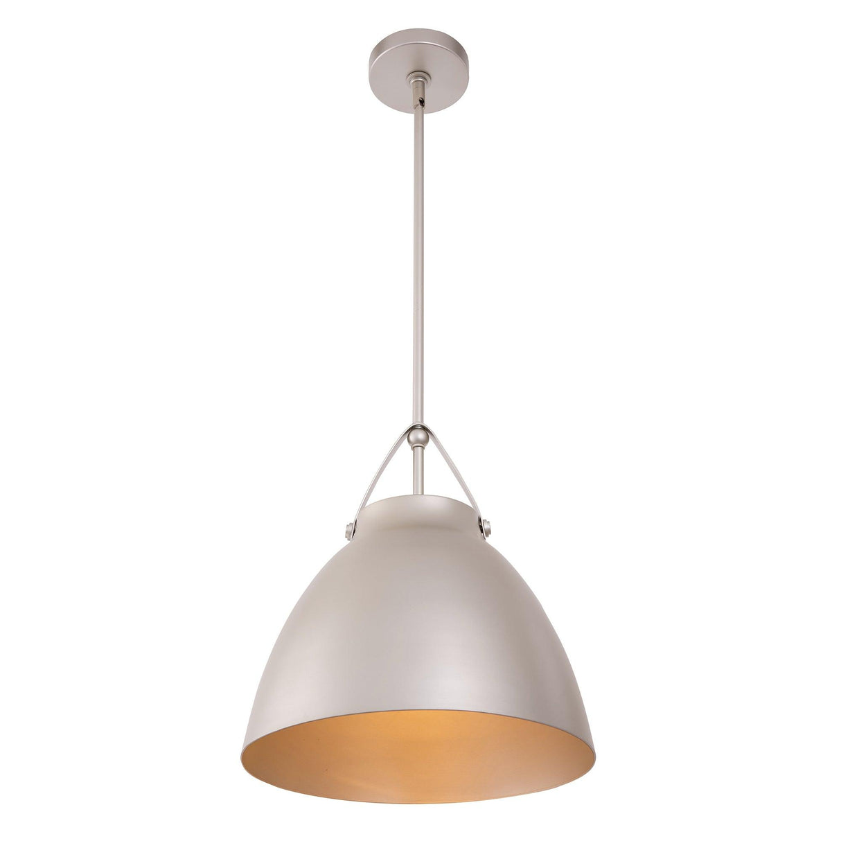 Modern 1-Light Metal Dimmable Island Pendant Light-Parc Decor