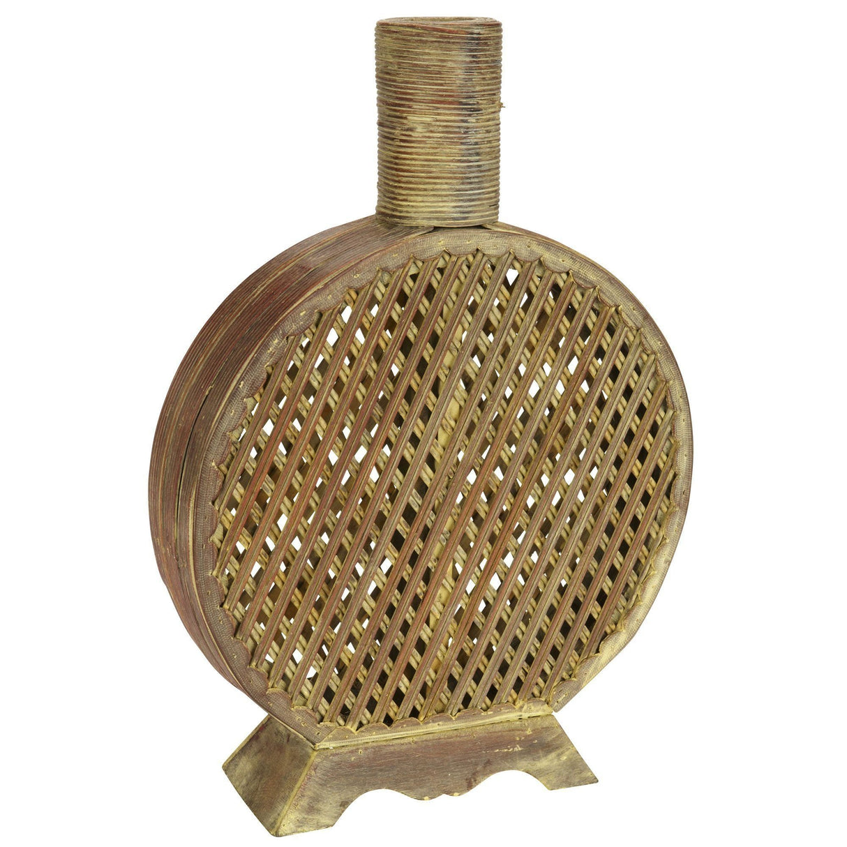Open Weave Decorative Vase-Parc Decor