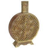 Open Weave Decorative Vase-Parc Decor