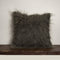 Organic Wool Pillow - Handwoven Brushed Wood Decorative Pillow-Parc Decor