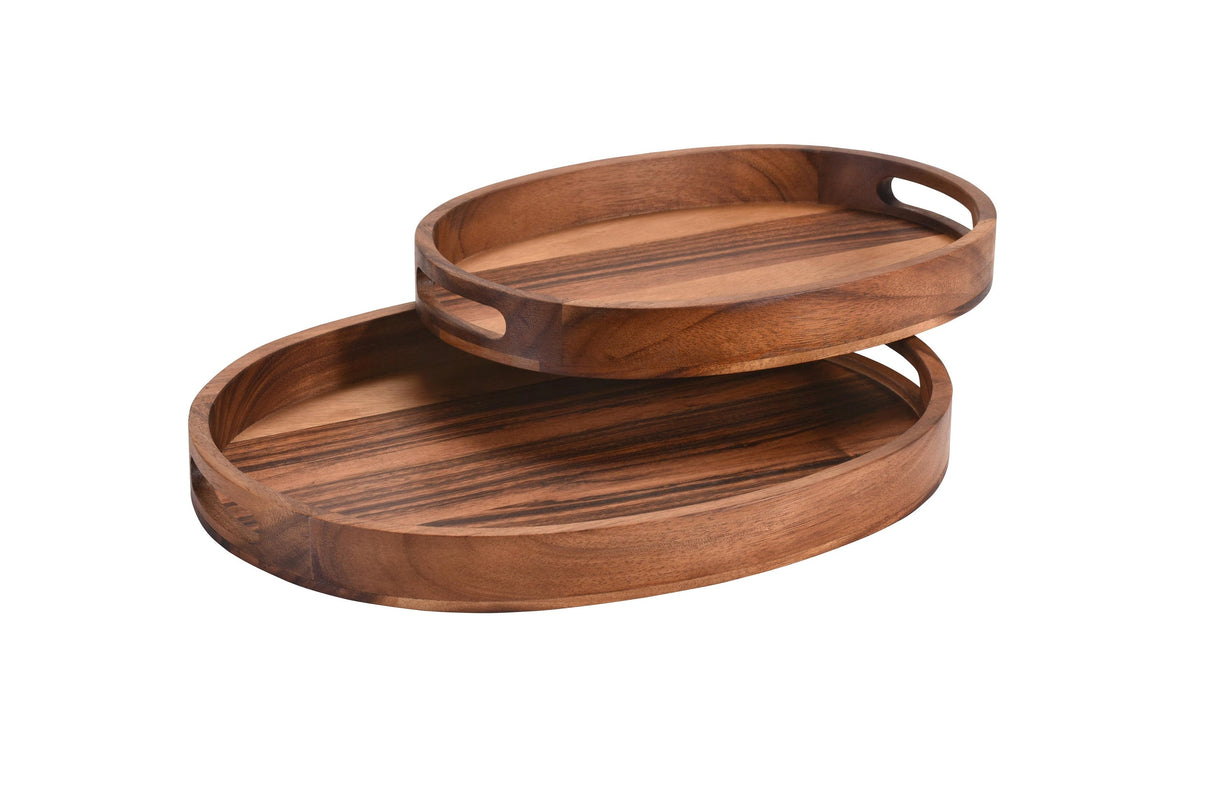 Oval Serving Tray-Parc Decor