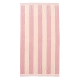 Oversized Striped Cabana Beach Towel - Edgartown Collection-Parc Decor
