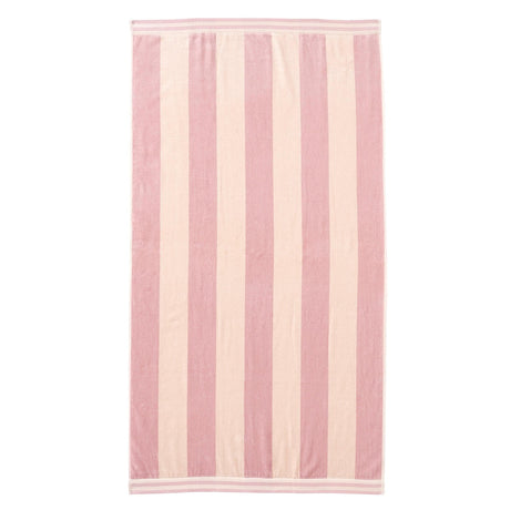 Oversized Striped Cabana Beach Towel - Edgartown Collection-Parc Decor