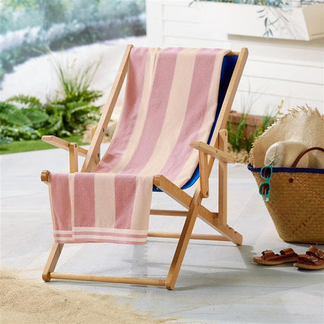 Oversized Striped Cabana Beach Towel – Edgartown Collection-Parc Decor