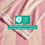 Oversized Striped Cabana Beach Towel - Edgartown Collection-Parc Decor