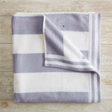Oversized Striped Cabana Beach Towel - Edgartown Collection-Parc Decor