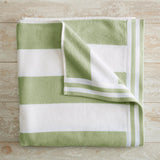 Oversized Striped Cabana Beach Towel - Edgartown Collection-Parc Decor