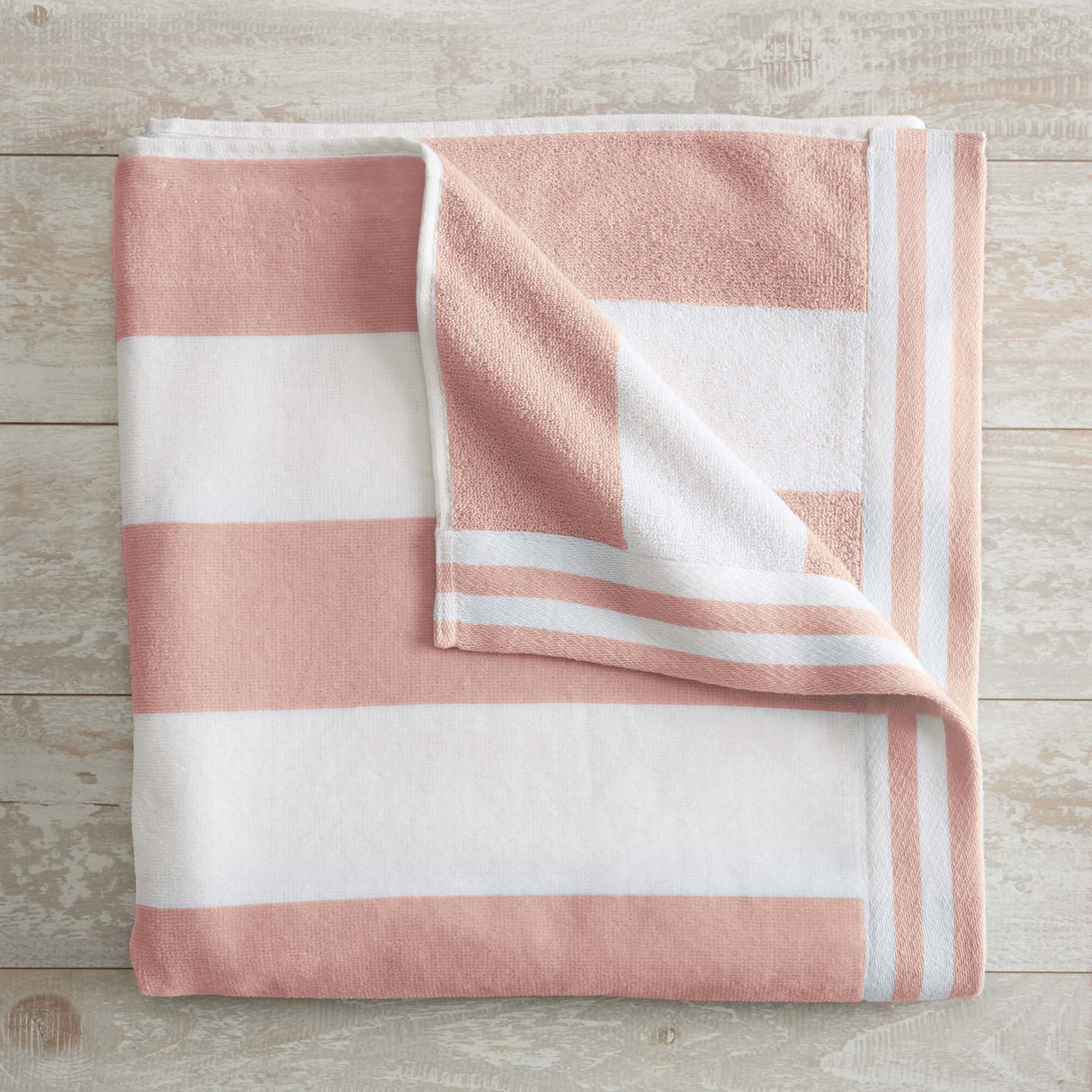 Oversized Striped Cabana Beach Towel - Edgartown Collection-Parc Decor