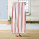 Oversized Striped Cabana Beach Towel - Edgartown Collection-Parc Decor