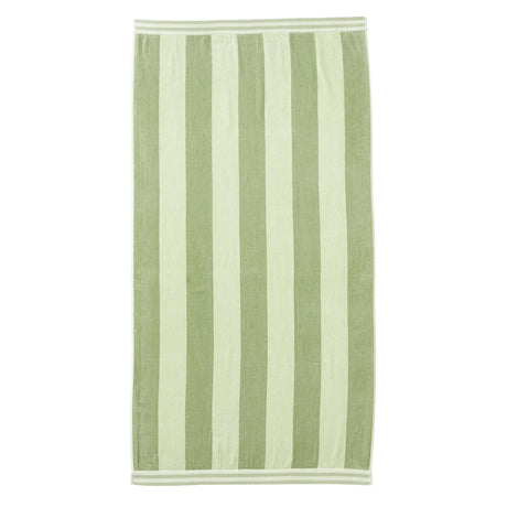 Oversized Striped Cabana Beach Towel - Edgartown Collection-Parc Decor