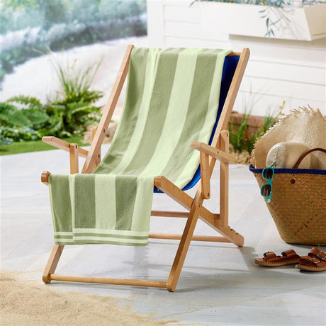Oversized Striped Cabana Beach Towel – Edgartown Collection-Parc Decor