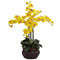 Phalaenopsis w/Decorative Vase Silk Flower Arrangement-Parc Decor