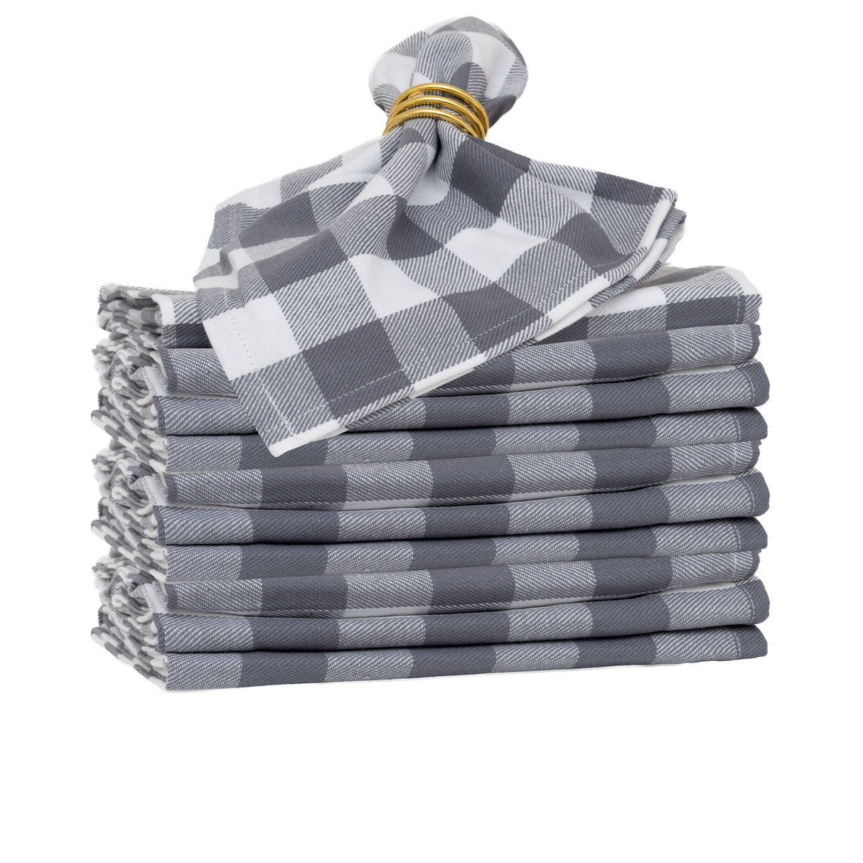 Plaid Cloth Napkins-Parc Decor