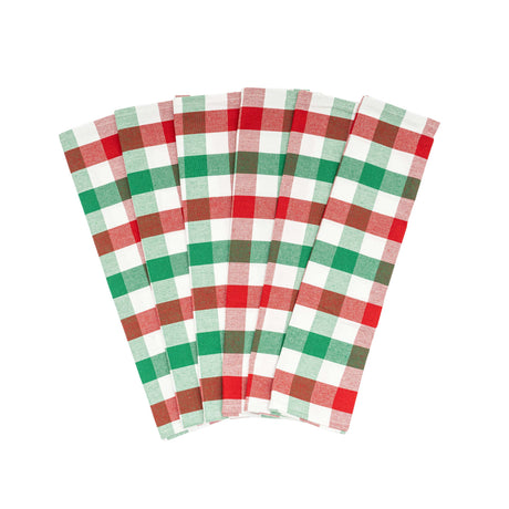 Plaid Kitchen Towels-Parc Decor