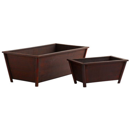 Rectangle Planters (Set of 2)-Parc Decor