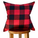 Red Buffalo Plaid Pillow Cover-Parc Decor