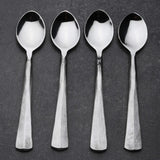 Ridge Coffee/Demitasse Spoon Set-Parc Decor